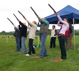 Laser Clay Shooting hire & Archery rental London
