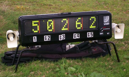 Laser Clay Pigeon Shooting Scoreboard